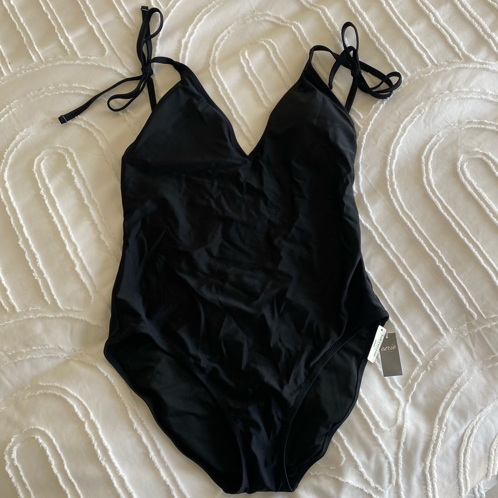 Aerie Black One Piece Swimsuit